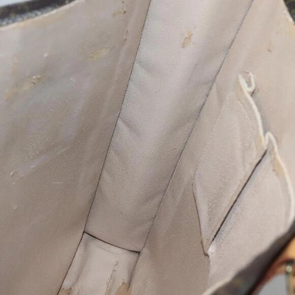 LOUIS VUITTON Monogram Sac Plat Hand Bag M51140 LV Auth 134427 - Picture 10 of 16